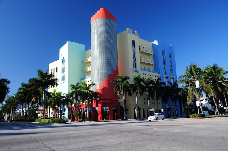 Art Deco District em Miami Beach